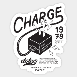 recharge your life Sticker